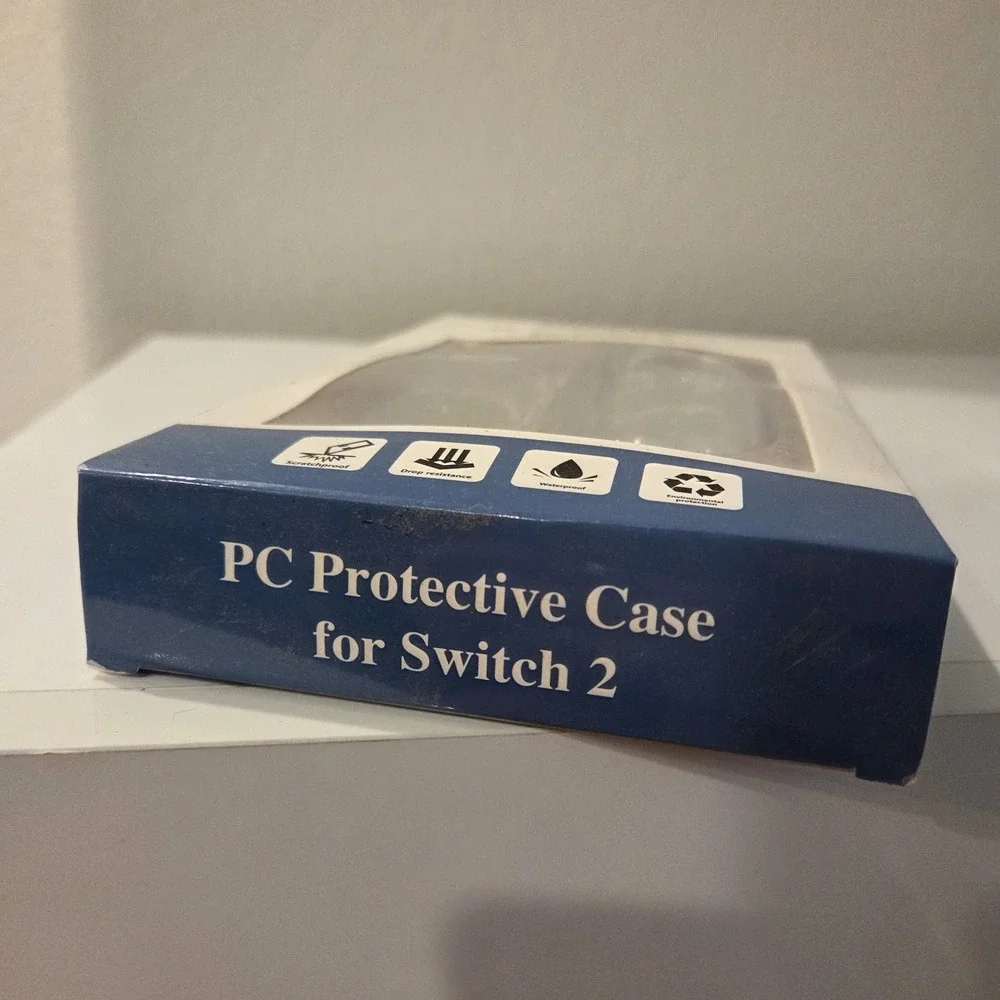 HeysTop Clear PC Protective Case for Nintendo Switch 2 Scratch & Drop Resistant